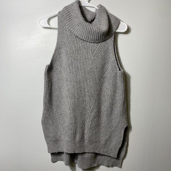 Anthropologie Angel of the North Cowl Neck Sleeveless Sweater - Picture 2 of 9